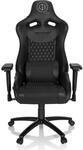 hjh OFFICE 734231 Gaming Stuhl GAMEBREAKER SX 04 Kunstleder/Stoff Schwarz Drehstuhl