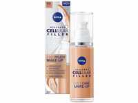 NIVEA Hyaluron Cellular Filler 3in1 Pflege Make-Up Dunkel (30 ml),
