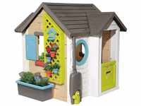 Smoby - Gartenhaus - Spielhaus für drinnen und draußen, mit kleiner...