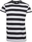 Urban Classics Herren Block Stripe Tee T-Shirt, Blk/Wht, Medium...