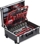 Meister Werkzeugtrolley 238-teilig - Werkzeug-Set - Teleskophandgriff / Profi