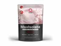 MaxiNutrition 100% Whey Protein Isolat Erdbeere 1 kg, Proteinpulver mit 85%...