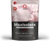 MaxiNutrition MaxIsolate 100% Whey Protein Isolat Erdbeere 1 kg, Proteinpulver...