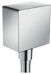 AXOR ShowerSolutions FixFit Schlauchanschluss Square, Chrom