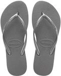 Havaianas Slim Flatform Damen FlipFlop Steel Grey 33 EU