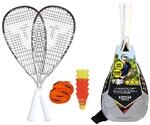 Talbot Torro Speed-Badminton Premium-Set Speed 7700, 2 kraftvolle...