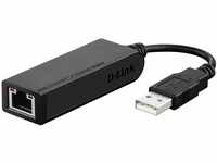 D-Link DUB-E100 USB 2.0 Fast Ethernet Adapter (10/100 Mbit/s, verbindet USB 2.0...
