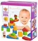 Eichhorn 50 extra gro&szlig;e Baby Holzbausteine in der Aufbewahrungsbox mit Kordel,...