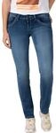 Timezone Damen Slim Tahila Jogg Straight Jeans, Blau (Blue Denim Wash 3041),...