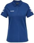 hummel hmlGO Cotton Poloshirt Damen F7026 Blau, 2XL Damen