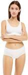 Sloggi Damen Unterhose Basic+ Midi , 3-Pack, 36, Wei&szlig;