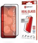 Displex Schutzglas f&uuml;r iPhone 11 Pro Max, XS Max (10H), Eco-Montagerahmen | DISPLEX