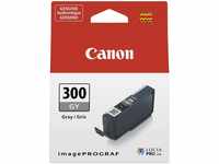 Canon Tintenpatrone PFI-300GY - grau 14,4 ml - Original für Tintenstrahldrucker