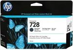 HP 728 Mattschwarz, Original Druckerpatrone | Tinte f&uuml;r DesignJet T730, T830,...