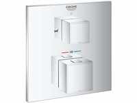 GROHE Grohtherm Cube | Thermostat-Wannenbatterie mit integrierter...