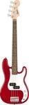 Squier by Fender Mini Precision Bass, Kompakter E Bass mit vollem Sound, geeignet