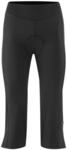 Gonso Essential Tight 3/4 Flared W, Damen Fahrradhose 3/4, Radtight mit Dry Up Air