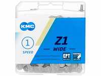 KMC Unisex – Erwachsene Z1 Wide EPT 1-Fach Kette 1/2" x1/8", 112 Glieder,...