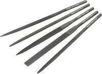 HAZET Feilensatz 9034P-050/5 I 5-teiliges Set I Rund, Dreieck, Halbrund, Flach,