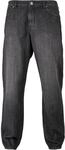 Urban Classics Herren Loose Fit Jeans Hose, real Black Washed, 32/32