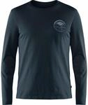 Fj&auml;llr&auml;ven Herren Forever Nature Badge LS T-Shirt, Dark Navy, XL