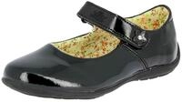Lico Anna V M&auml;dchen Durchg&auml;ngies Plateau Ballerinas, Schwarz, 25 EU