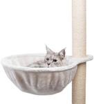 TRIXIE Kuschelsack XXL f&uuml;r Kratzb&auml;ume, extra-Strong - lichtgrau &oslash; 45 cm