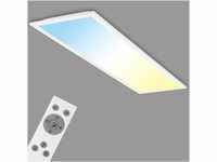 Briloner Leuchten Deckenlampe, LED Panel dimmbar, Farbtemperatursteuerung,...