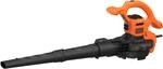 Black+Decker 3-in-1 Elektro-Laubsauger / Laubbl&auml;ser BEBLV260 (2.600 Watt, mit