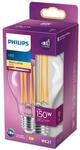 Philips LED Classic E27 Filament Lampe (150 W), LED Lampe mit warmwei&szlig;em Licht,