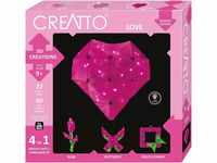 Kosmos 3493 CREATTO Love 3D-Leuchtfiguren entwerfen, 3D-Puzzle-Set für Herz,...