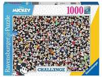 Ravensburger Puzzle 16744 - Mickey Challenge - 1000 Teile Disney Puzzle für