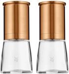 WMF De Luxe Salz und Pfefferm&uuml;hle Set 2-teilig, unbef&uuml;llt, 14 cm, Glas,