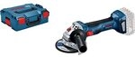 Bosch Professional 18V System Akku Winkelschleifer GWS 18V-7 (inkl. Zusatzhandgriff,