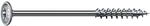 SPAX 251010802405 Holzbauschraube, 8,0 x 240 mm, 50 SPAX Holzschrauben 8,0 x...