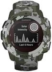 Garmin Instinct Solar - wasserdichte GPS-Smartwatch mit Solar-Ladefunktion f&uuml;r...