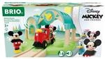 BRIO 32270 Micky Maus Bahnhof mit Aufnahmefunktion - Bahnhof zum Aufsprechen und