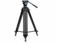 Benro KH25P Video Tripod with Head, 5kg Payload, Continuous Pan Drag,...
