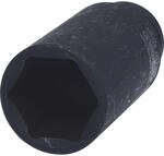 KS Tools 515.1127 1/2" Sechskant-Kraft-Stecknuss, lang, 27mm