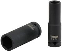 KS Tools 515.1129 1/2" Sechskant-Kraft-Stecknuss, Lang, 29mm