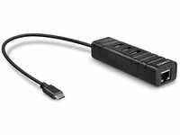 LINDY USB 3.1 Hub und GB Ethernet Adapt. 3 Port USB 3.2 Gen 1-Hub (USB 3.0)...