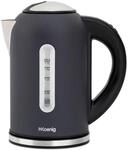 H.Koenig Programmierbarer Wasserkocher Inox 1,7L BOE52 Mattgrau, Anpassbar
