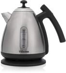 Tristar Wasserkocher 1,7 L mit Temperaturwahl, Digitales Bedienfeld,
