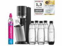 SodaStream Wassersprudler DUO Comfort-Set mit CO2-Zylinder, 2X 1L Glasflasche,...