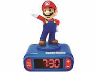 Lexibook - Nintendo Super Mario - Wecker Nachtlicht, Leuchtfigur, Auswahl aus 6