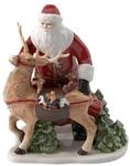 Villeroy & Boch - Christmas Toy's Memory Santa mit Hirsch Rot, Weihnachtsdekoration,