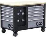BGS 4199 | Werkstattwagen | 2 x 5 Schubladen | 1 Schrank | leer | abschlie&szlig;bar 