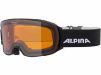 ALPINA NAKISKA - Beschlagfreie, Extrem Robuste & Bruchsichere OTG Skibrille Mit...