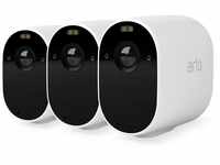 Arlo Essential Spotlight 3 Kameras WLAN Überwachungskamera aussen, kabellos,...