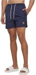 Urban Classics Herren Block Swim Shorts &ndash; Badeshorts mit Kordelzug & Taschen,